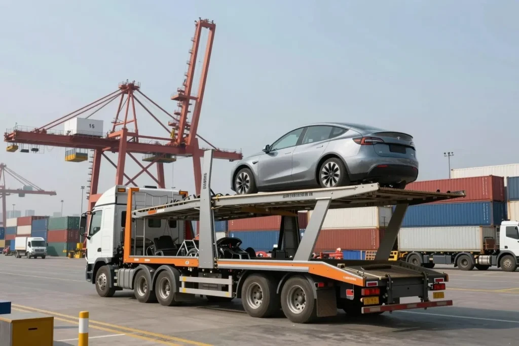 How do you ship your car