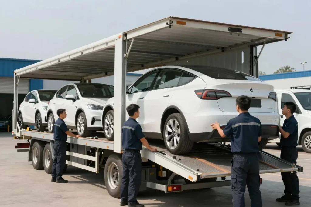 How do I ship my car