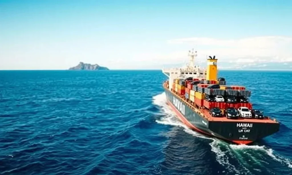 How much to ship a car from california to hawaii