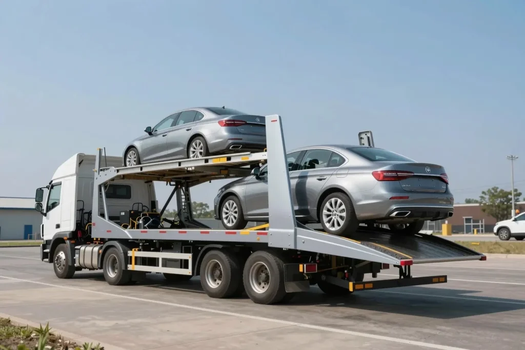 How to ship car across country